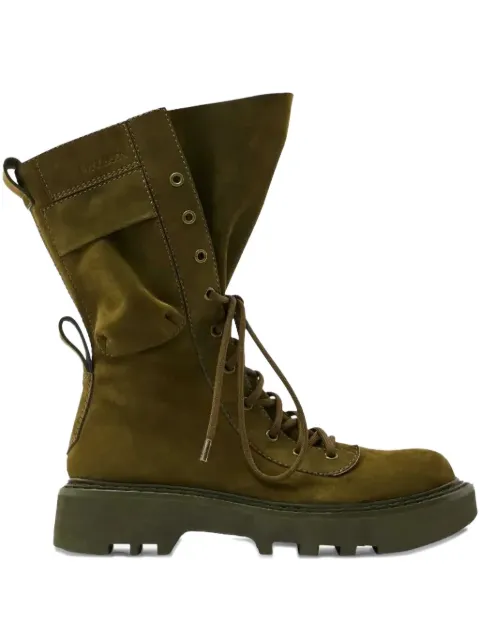 JW Anderson suede combat boots