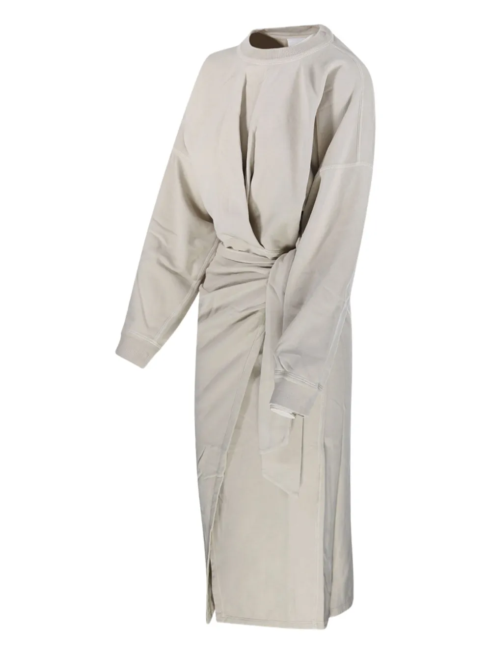 Isabel Marant Étoile Sandrina Wrap Midi Dress In White
