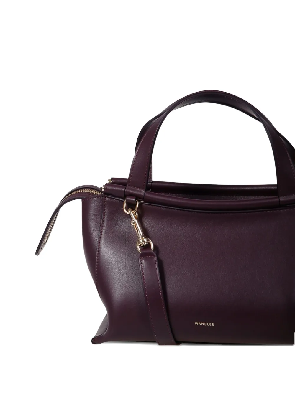 Wandler Ide Top-handle Tote Bag In Purple