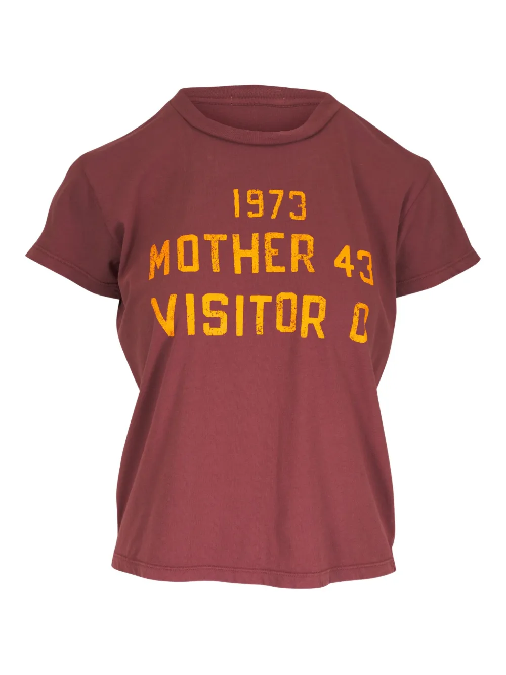 MOTHER 1973 T-Shirt mit grafischem Print - Rot