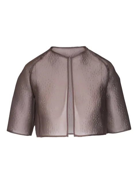 Talbot Runhof open front jacket