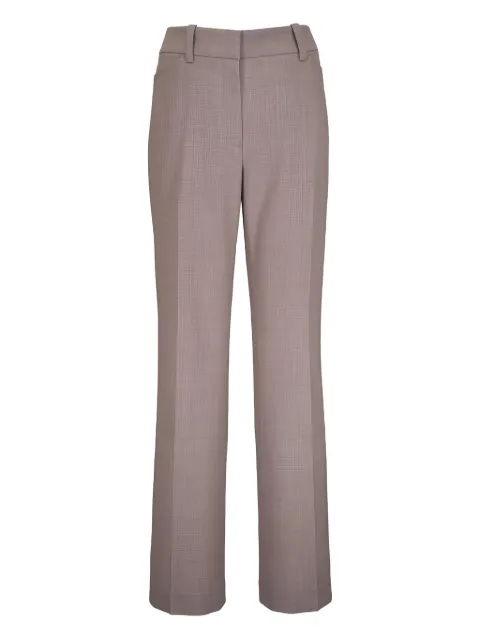 Lafayette 148 tab-loop trousers