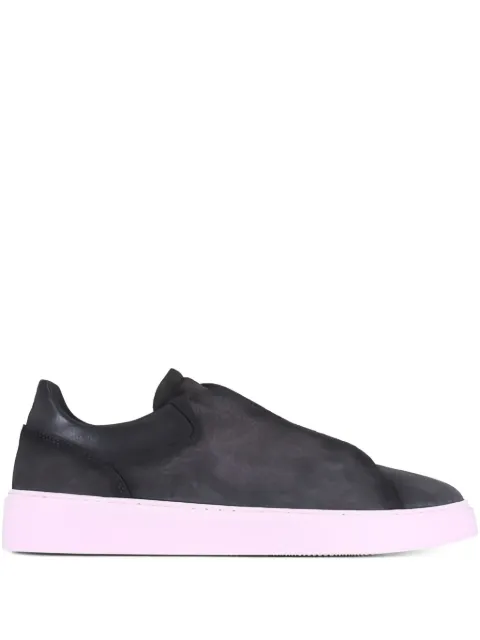 To Boot New York Campion suede panelled sneakers