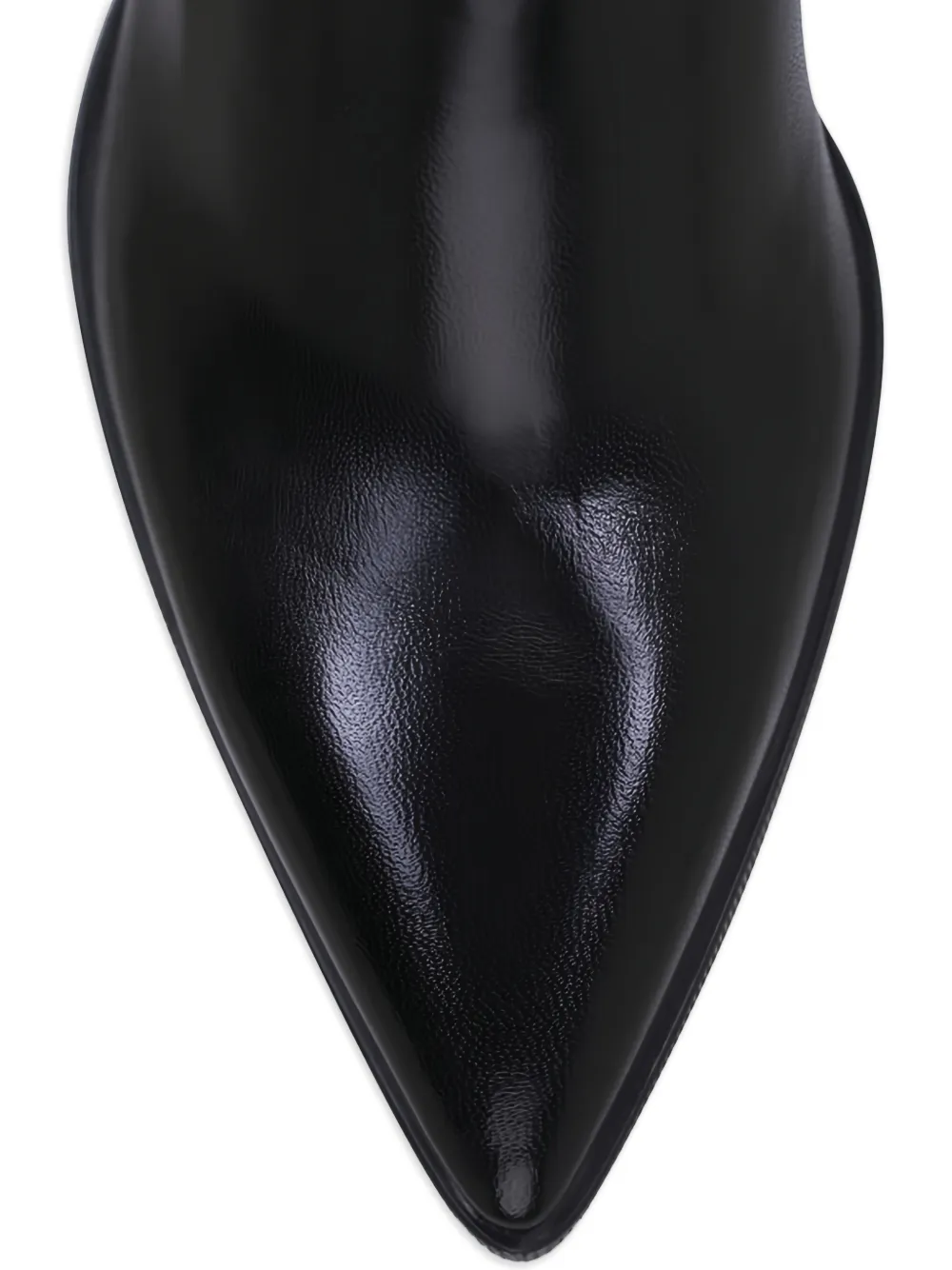 Santoni Mariel laarzen met blokhak en puntige neus Zwart