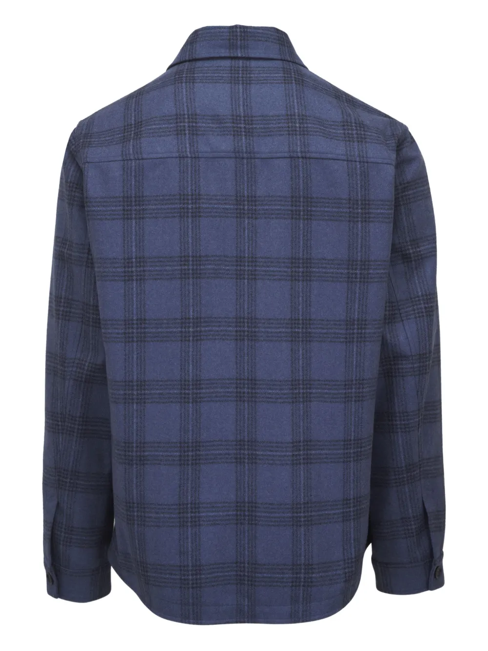 Maurizio Baldassari checked virgin-wool shirt jacket | Shirt Jackets | Image 2