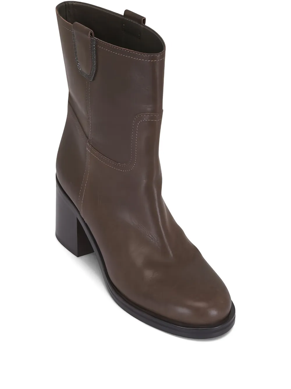 Brunello Cucinelli botas con tacón de 60mm | marrón | Image 1