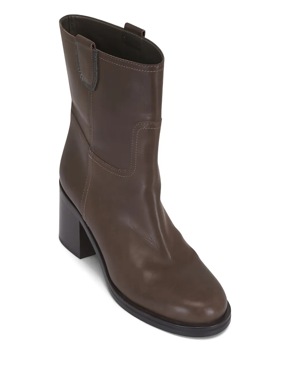 Brunello Cucinelli 60mm City pull-tab boots | Ankle Boots | Image 2