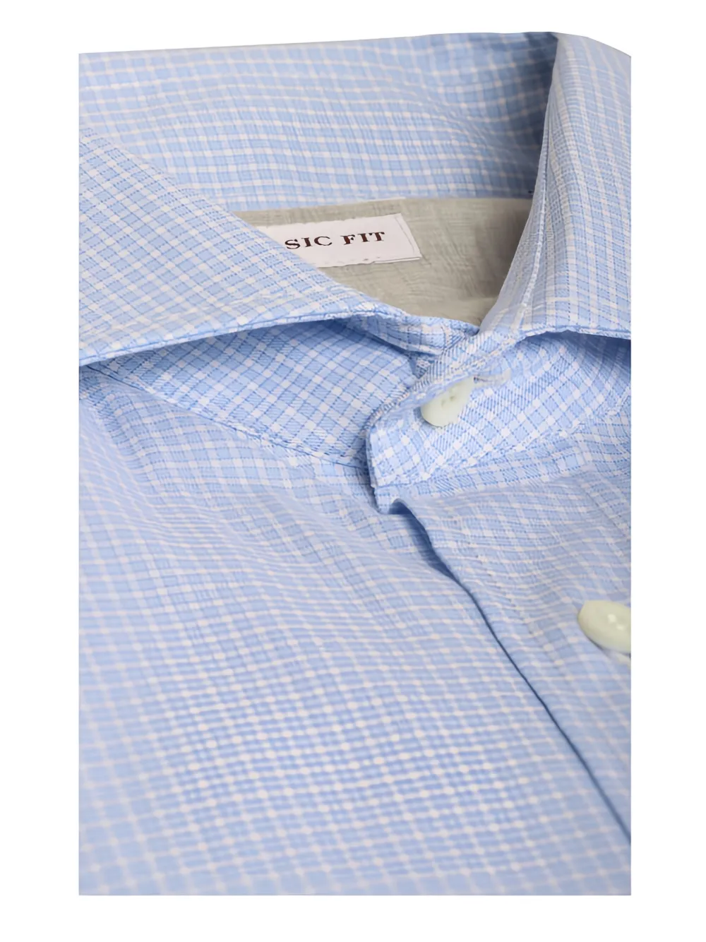 Brunello Cucinelli checked shirt - Blauw