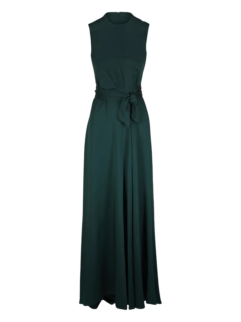 Kiton tie waist dress - Verde