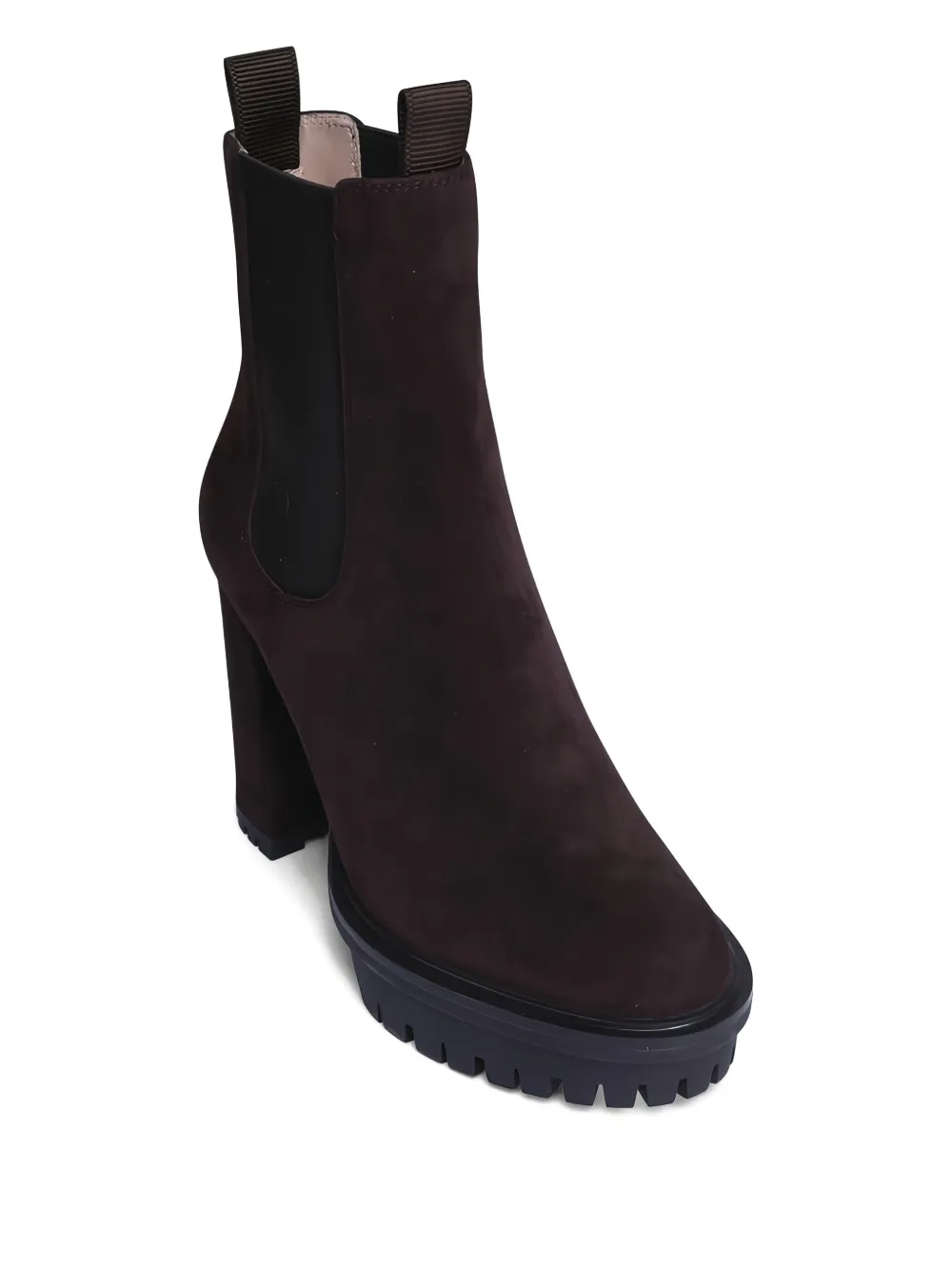 Gianvito Rossi platform heeled boots Bruin