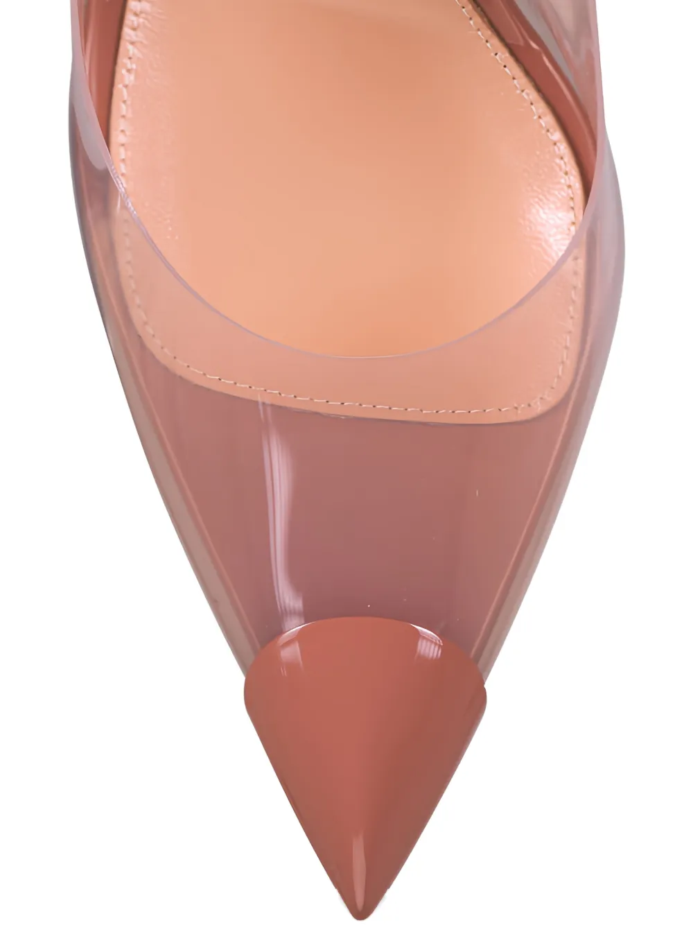 Gianvito Rossi Diana slingback sandalen met puntige neus Roze