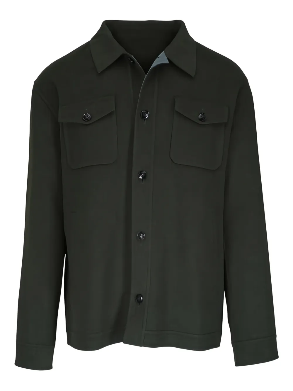 Kiton Giacca-camicia a maniche lunghe - Verde