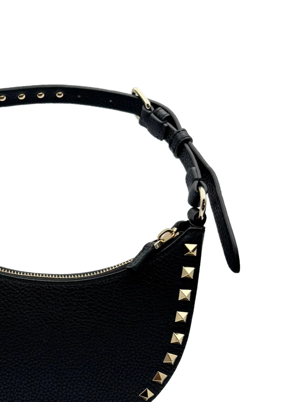 Valentino Garavani Rockstud mini-schoudertas Zwart