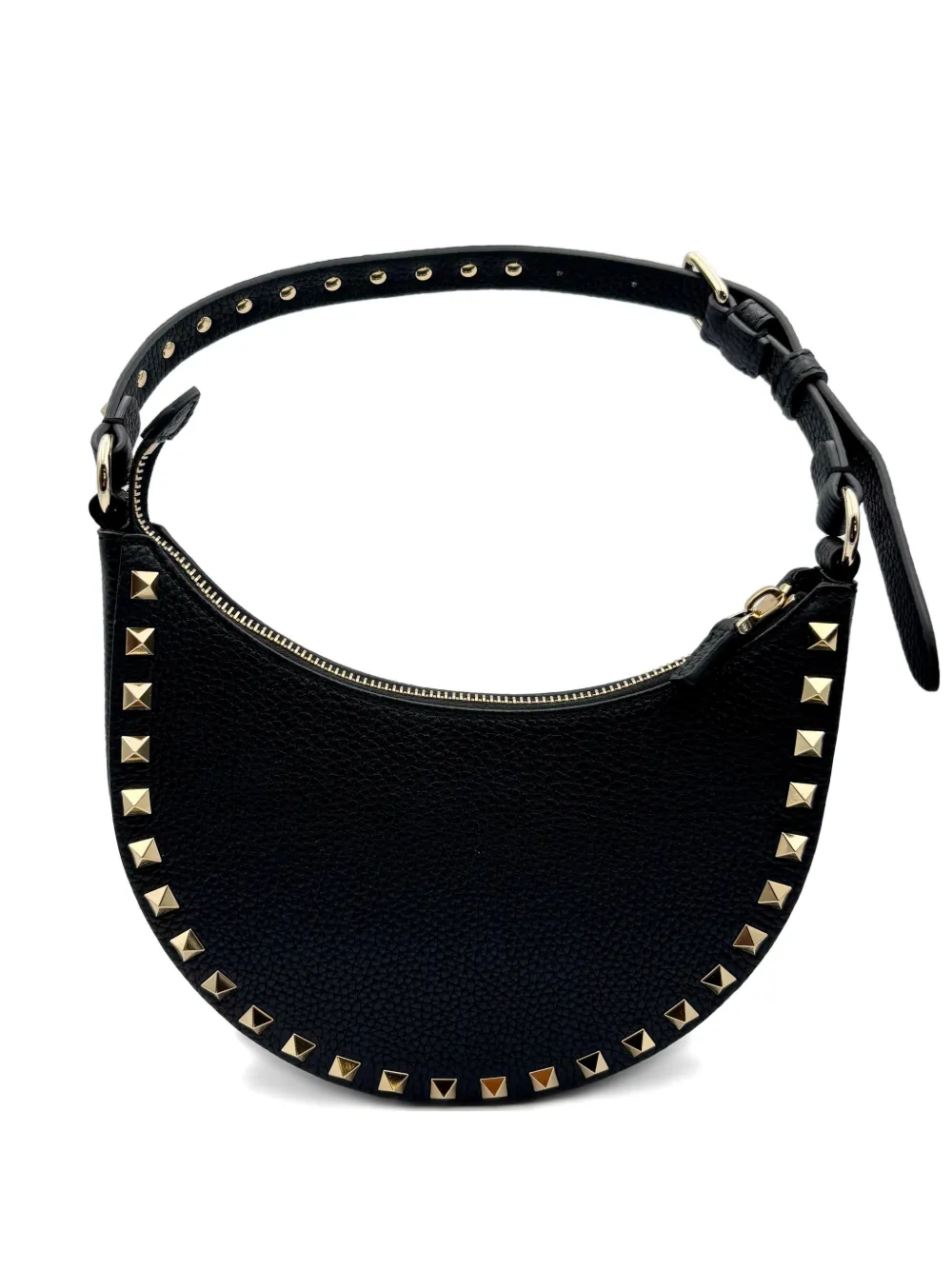 Valentino Garavani Rockstud Mini Shoulder Bag In White