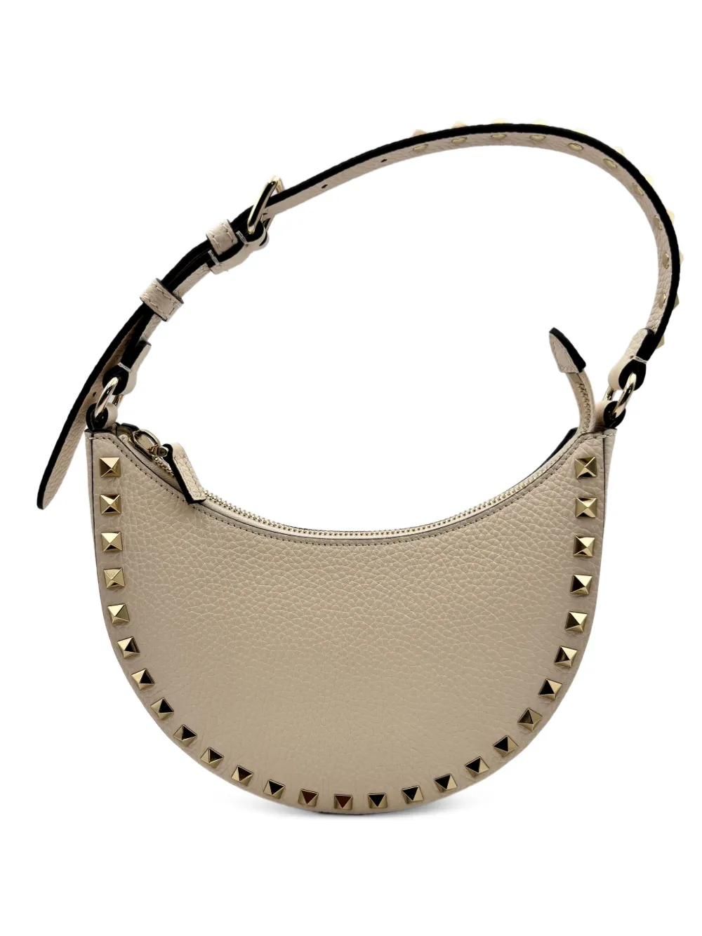 Valentino Garavani Rockstud mini shoulder bag - Toni neutri