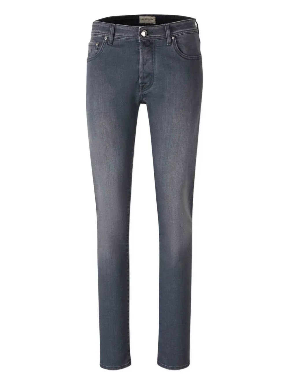 Jacob Cohën embroidered-pocket jeans Grijs