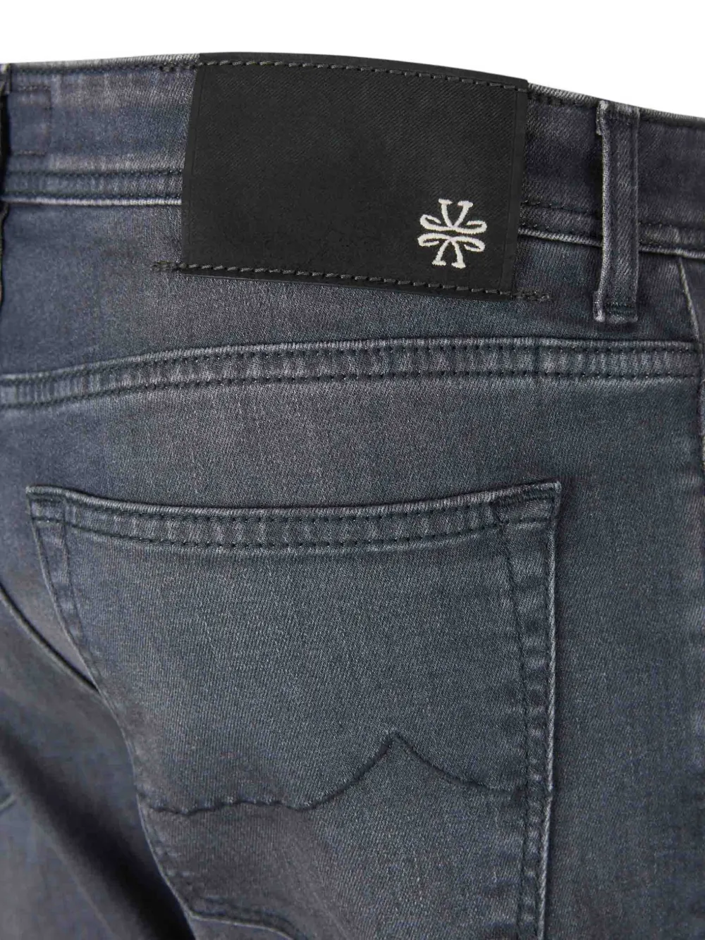 Jacob Cohën Jeans met geborduurde zak Grijs