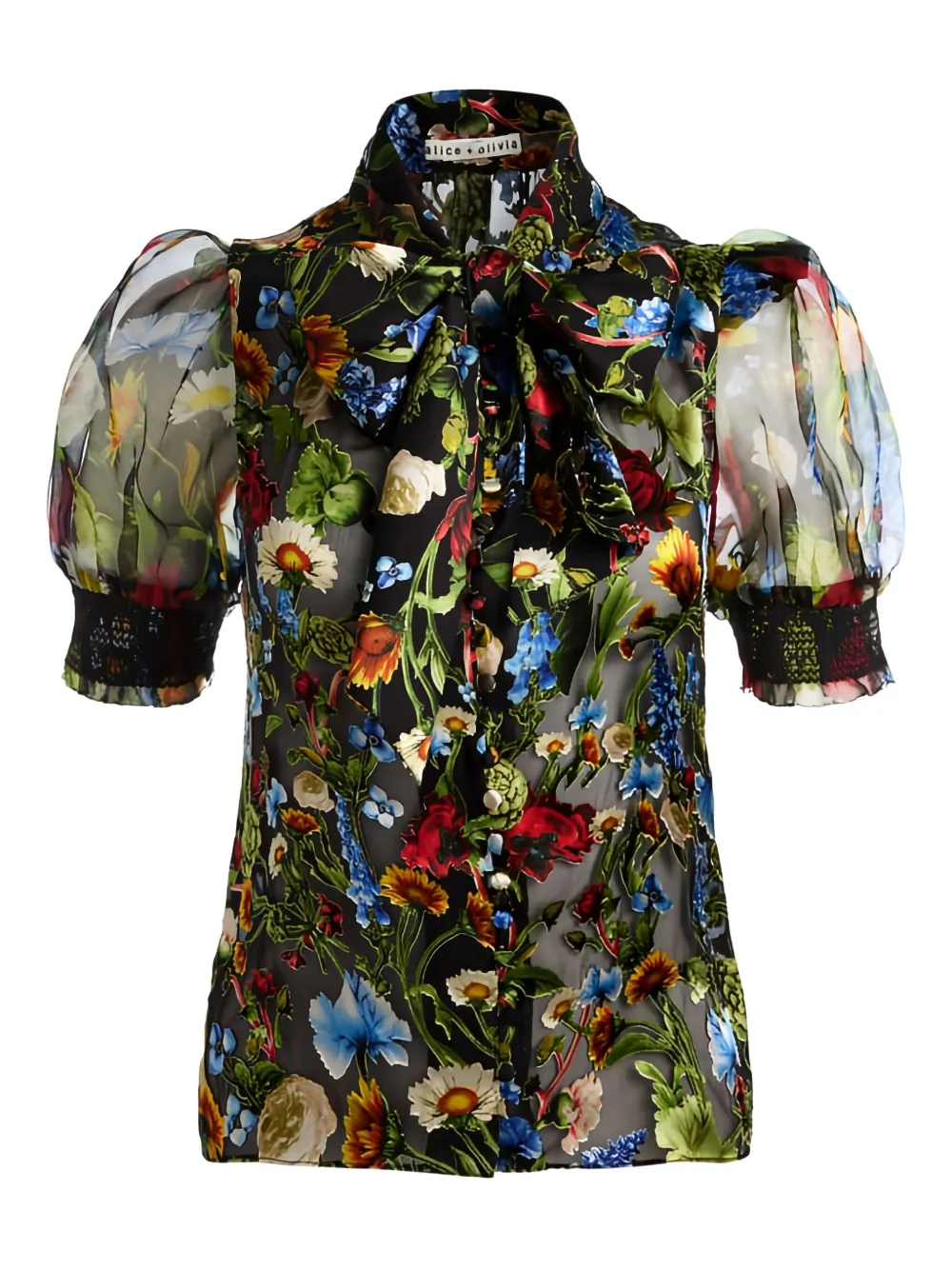 alice + olivia Brentley blouse | Black | Image 1