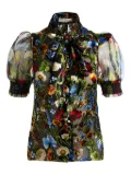 alice + olivia Brentley blouse - Black