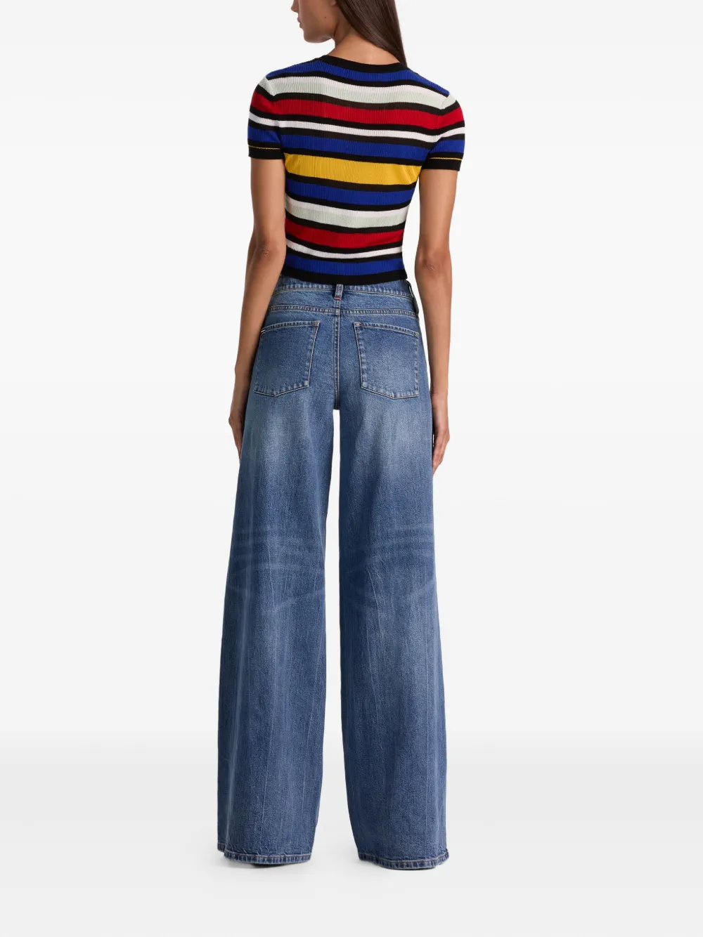 alice + olivia Trui met korte mouwen Zwart