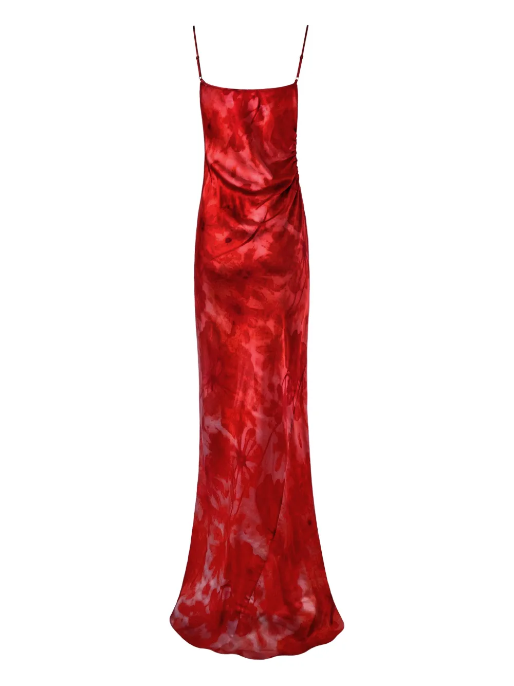 Alejandra Alonso Rojas floral-print slip dress - Rood