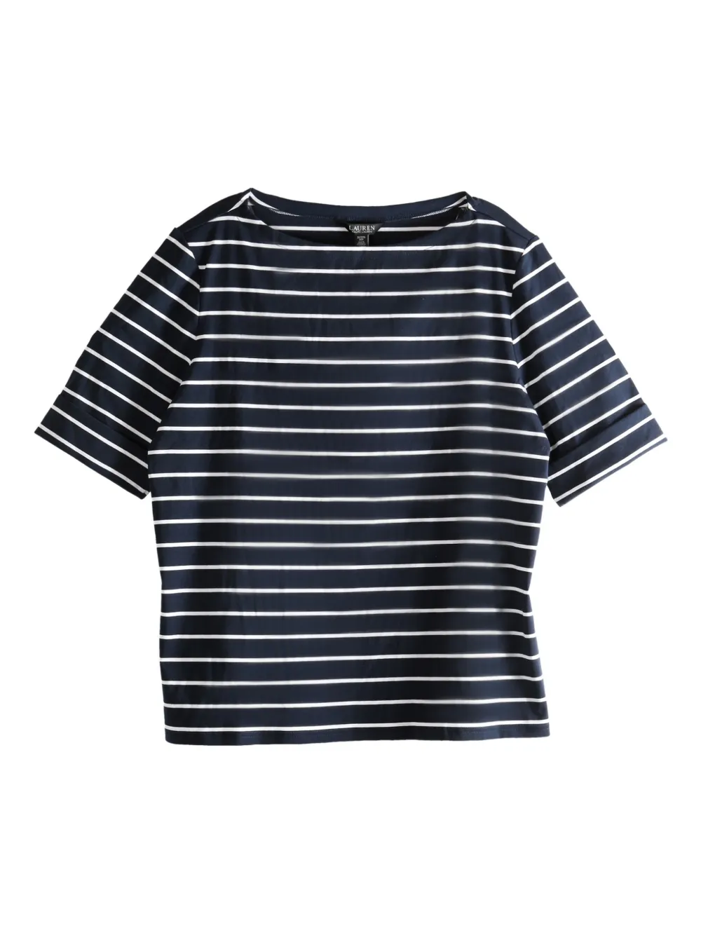 Polo Ralph Lauren Striped T-shirt In Black