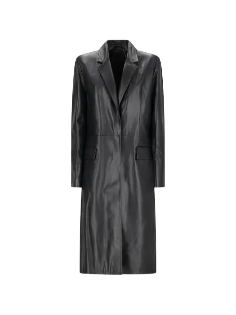 Desa 1972 front-pockets leather coat