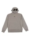 C.P. Company Kids goggle hoodie - Grey