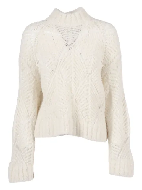 Antonelli suéter con diseño calado