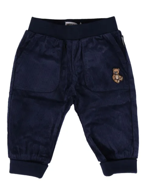 Moschino Kids Teddy Bear corduroy trousers