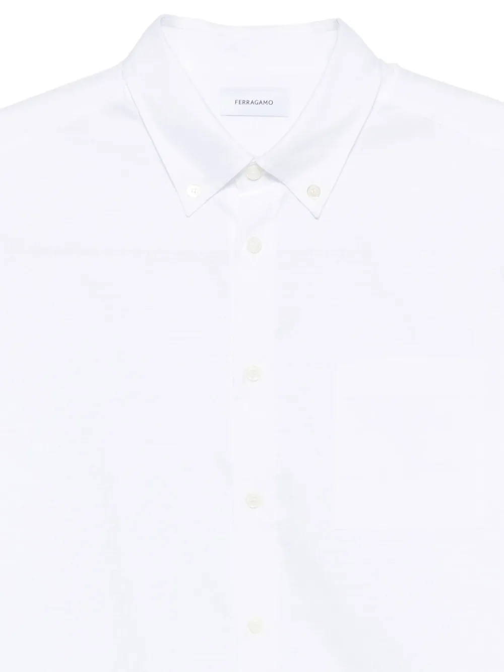 Ferragamo Katoenen blouse Wit