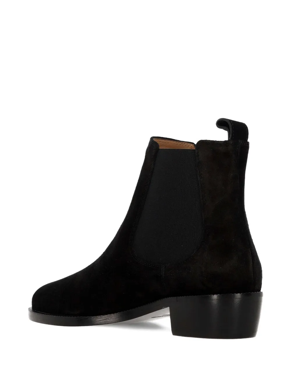 Ferragamo 30mm Logo-detail Boots In Black