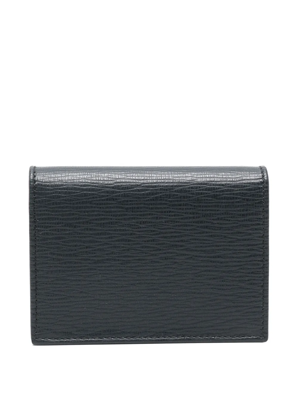 Ferragamo logo-plaque wallet - Blauw