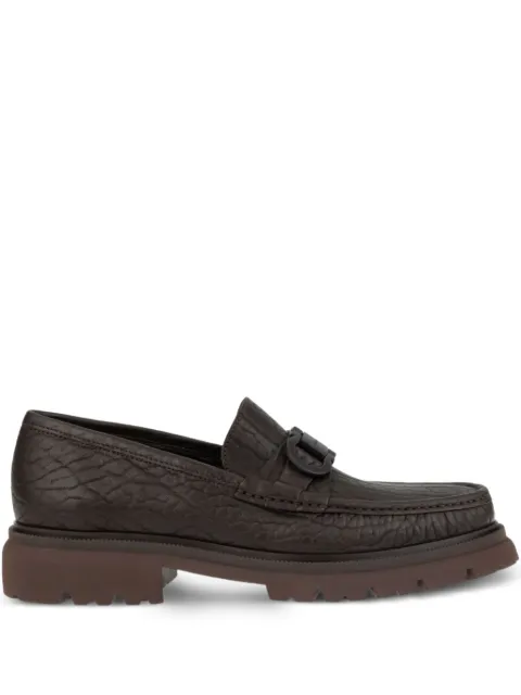 Ferragamo leather loafers 