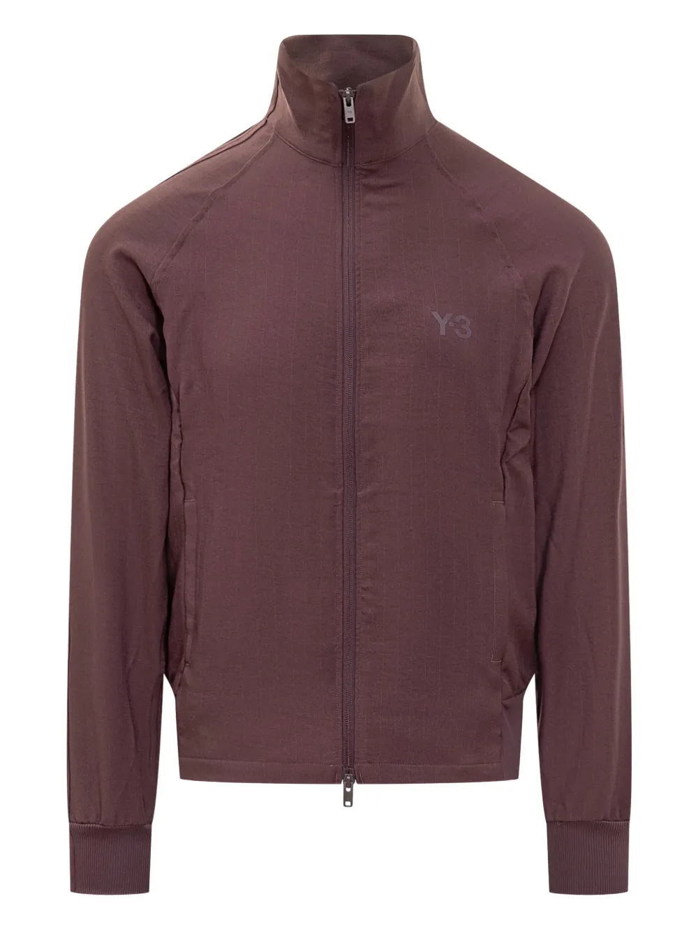 Y-3 three-stripe track top Rood