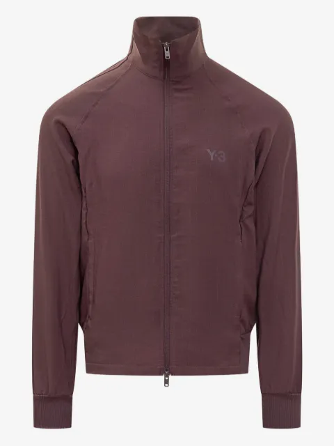 Y-3 logo-print track sweatshirt
