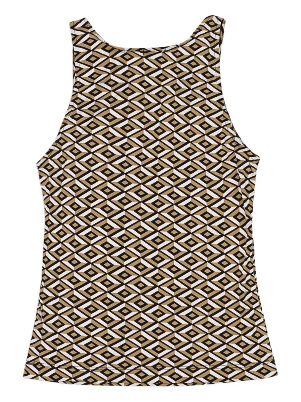 Callipygian geometric-print tank top | Vests & Tank Tops | Image 2
