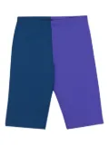 Callipygian elasticated waist shorts - Purple