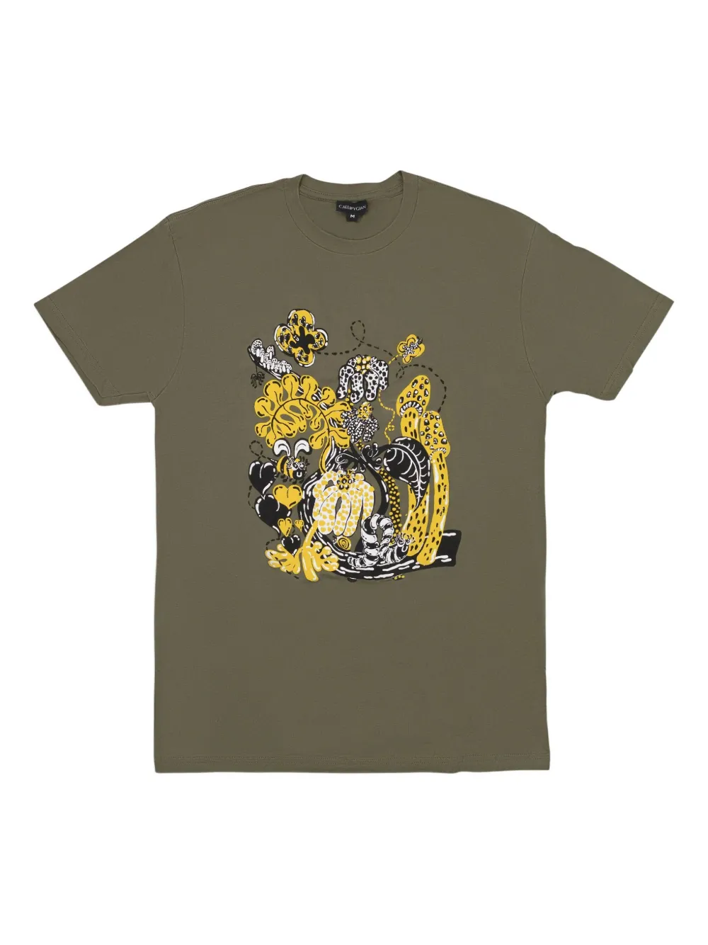 Callipygian Tini Caterpillar T-shirt In Green