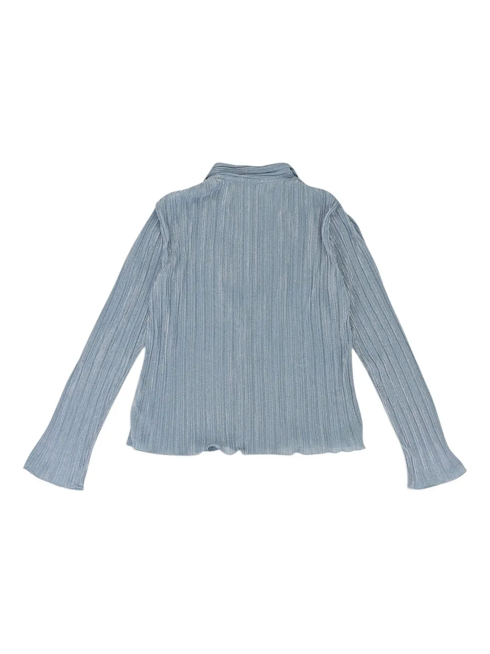 Callipygian lurex shirt - Blauw
