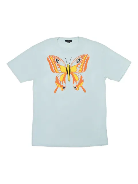 Callipygian butterfly-print T-shirt