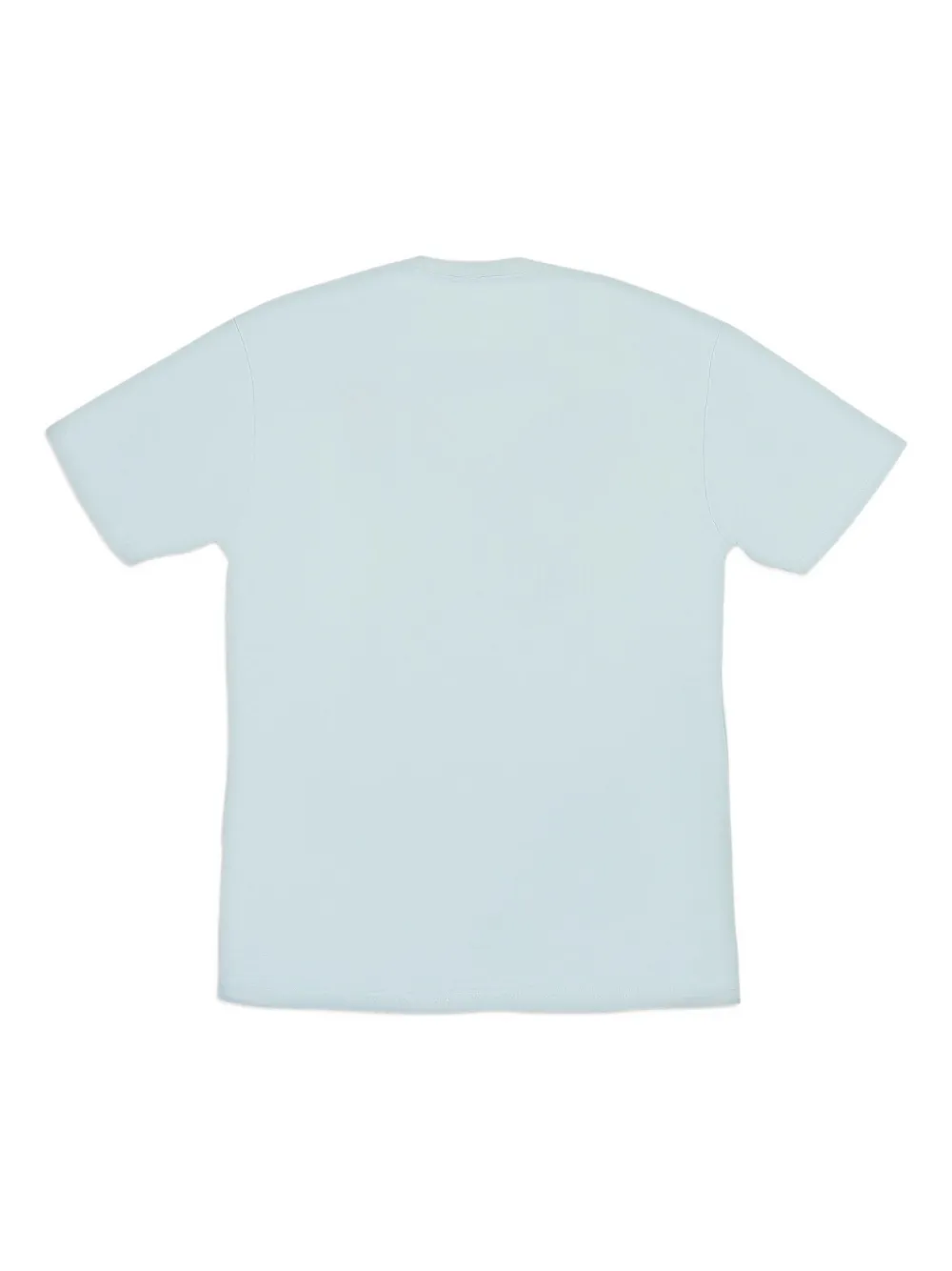 Callipygian T-shirt met vlinderprint Blauw