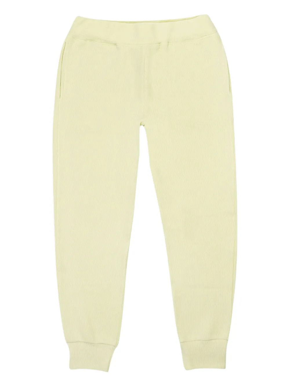 Callipygian ribbed joggers Groen