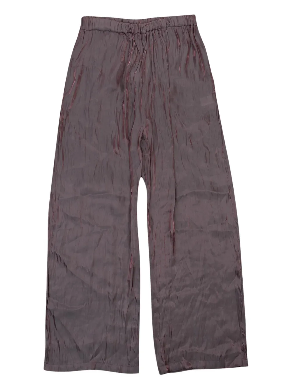 Callipygian wide-leg trousers | Brown | Image 1