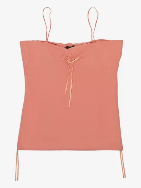 Callipygian cropped tank top