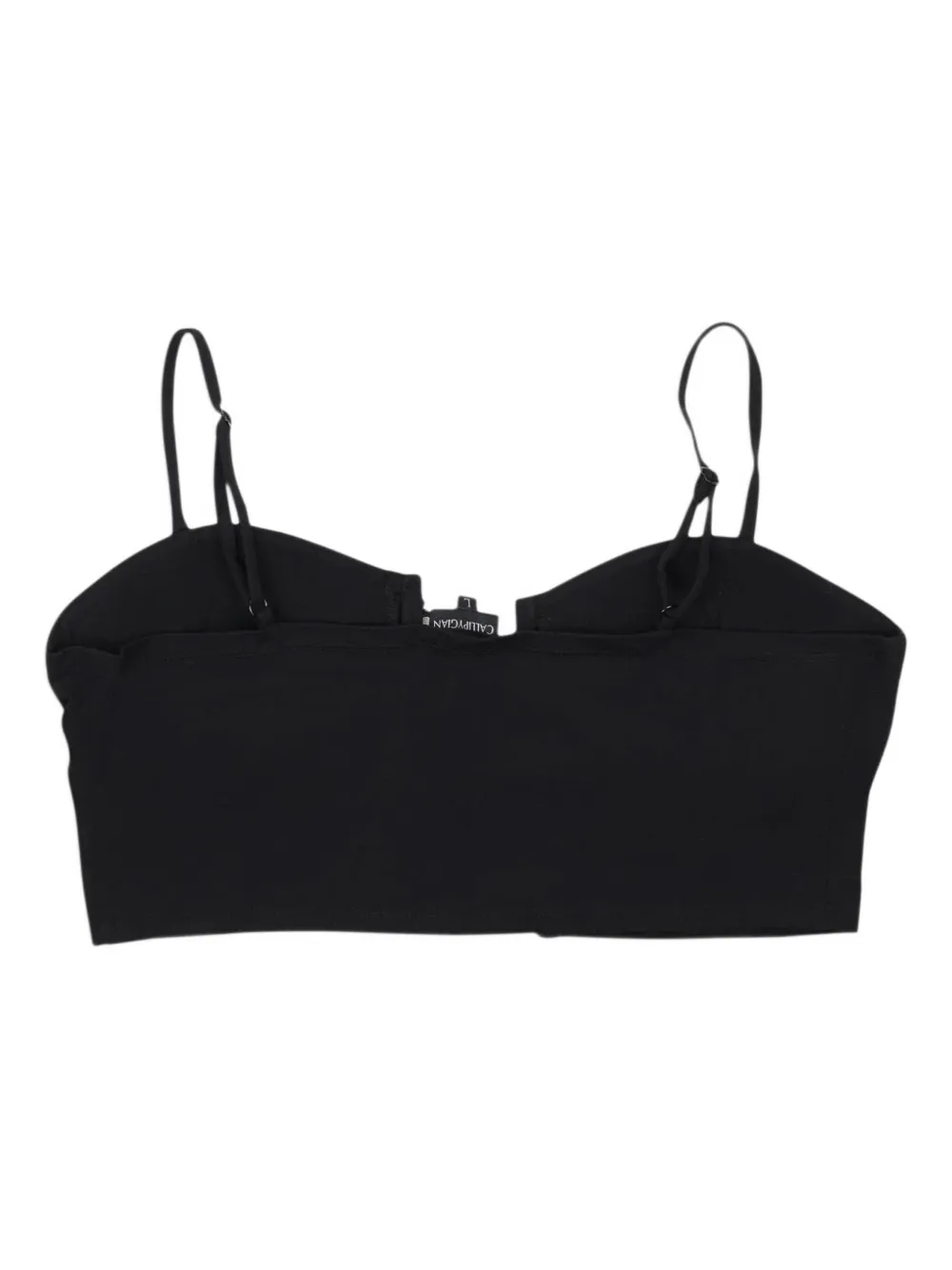 Callipygian Cropped bustier Zwart