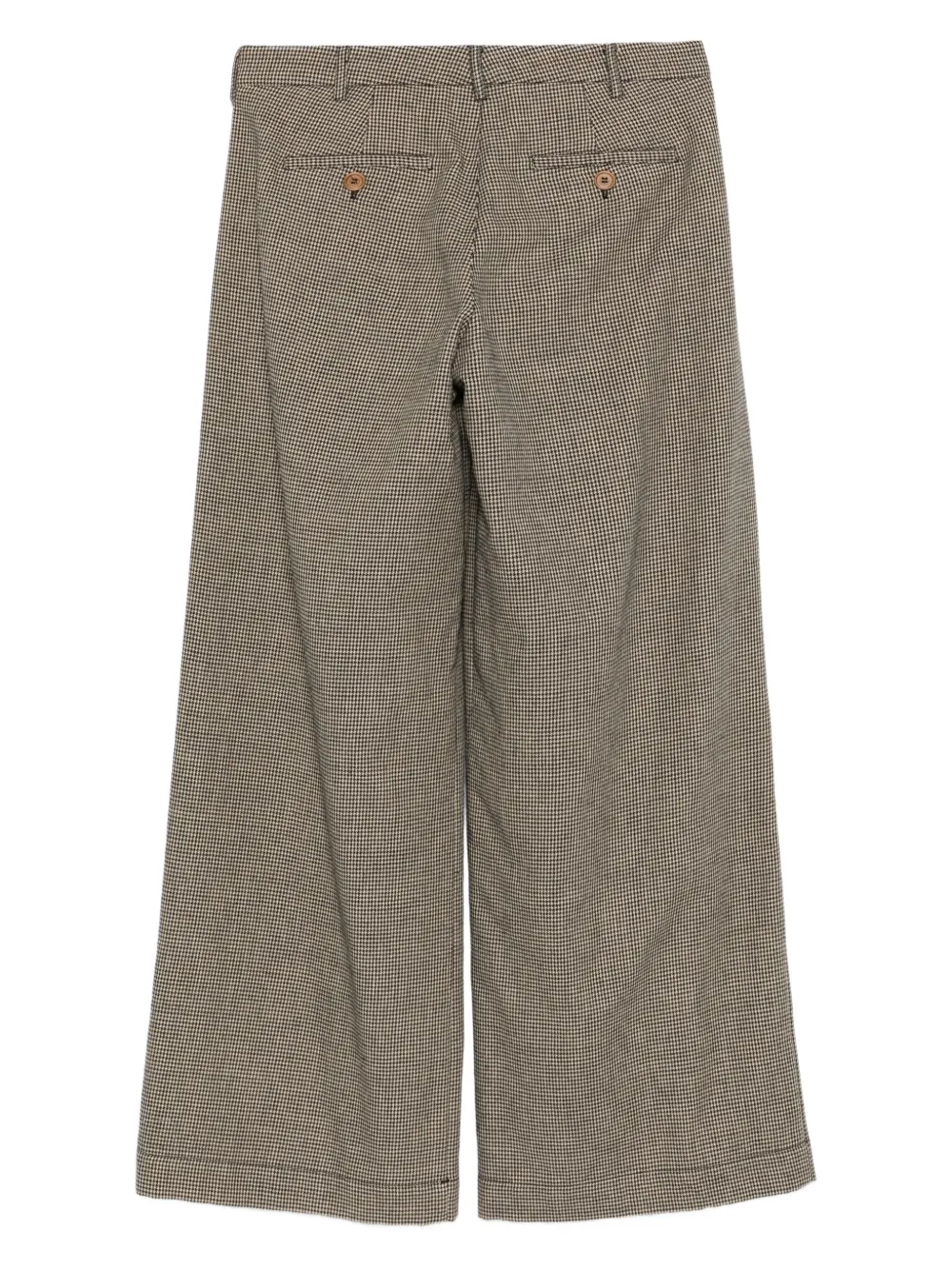 Jejia houndstooth pleated-front trousers | Wide-Leg Pants | Image 2