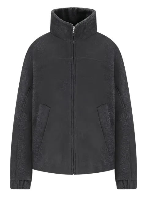 MORDECAI high-neck zip-front jacket