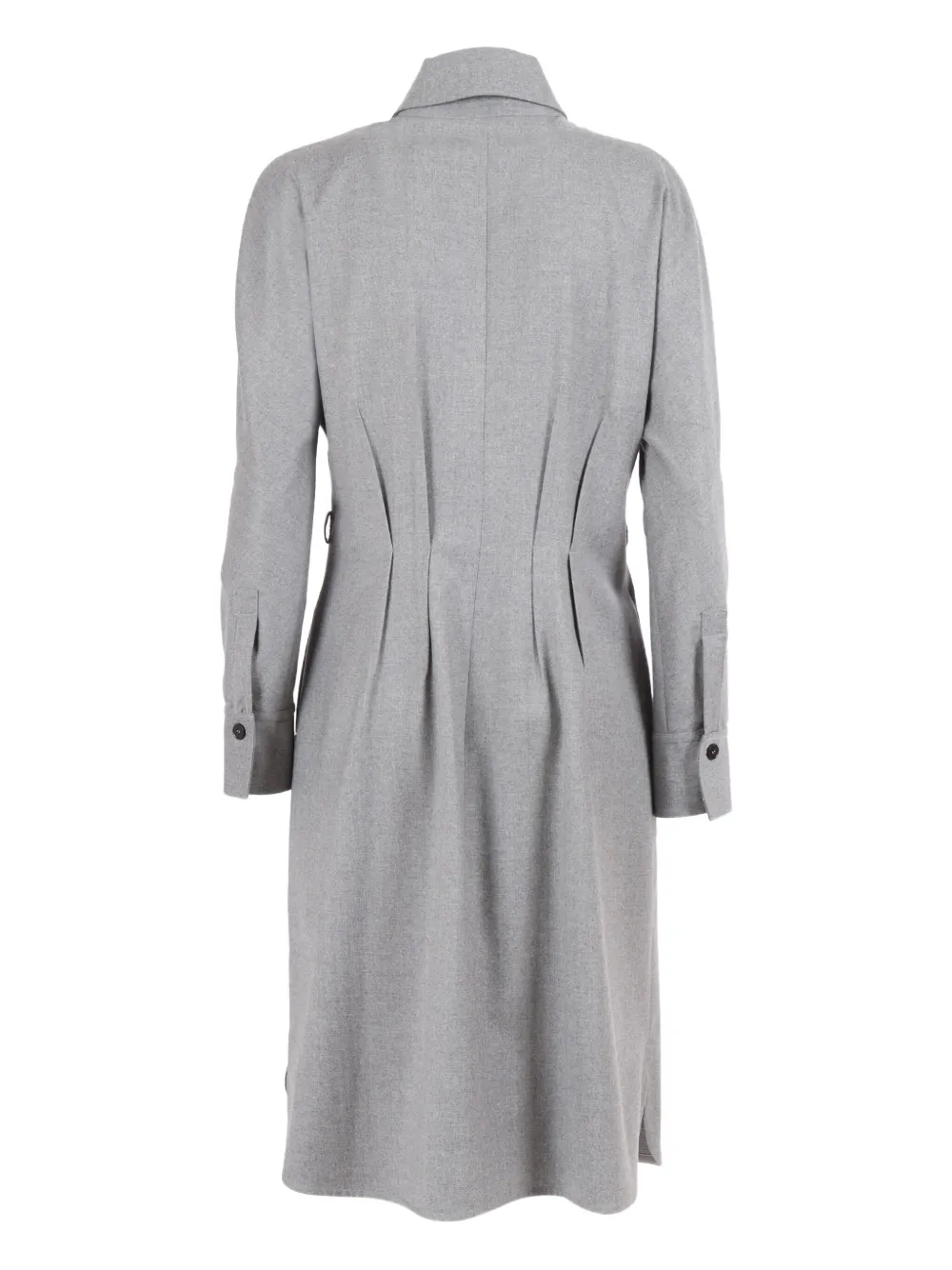 Antonelli Blousejurk met geplooid detail - Grijs