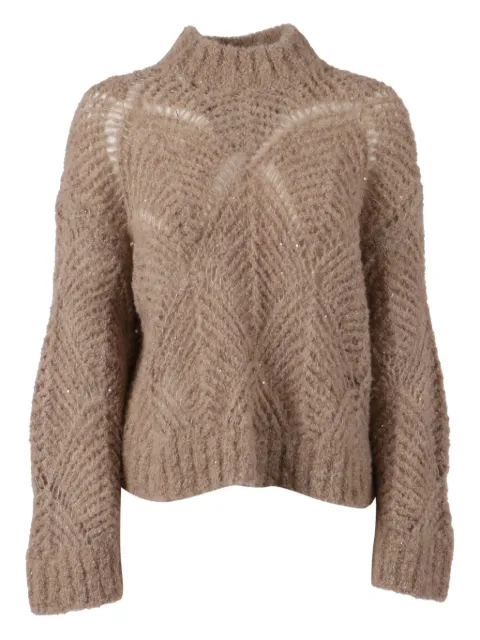 Antonelli openwork-knit sweater